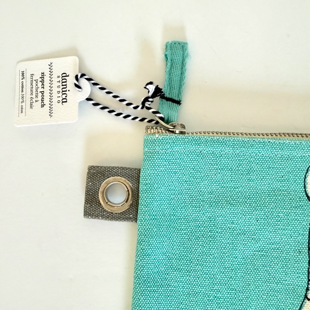 Danica Studio Llamarama Zipper Pouch 100% Cotton - Picture 5 of 16